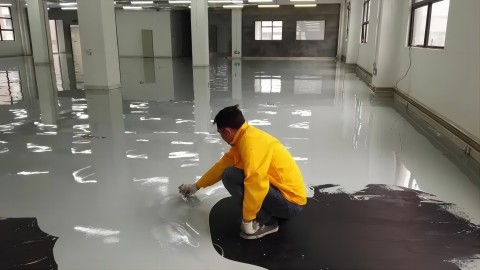 大庆防腐防静电地坪,防腐防静电自流平地坪